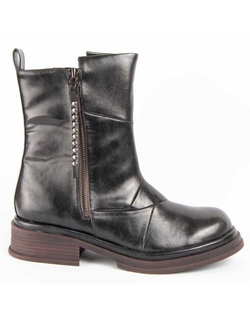 Bottines à talon Motta grises