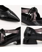 Ballerines en cuir Toledona noires