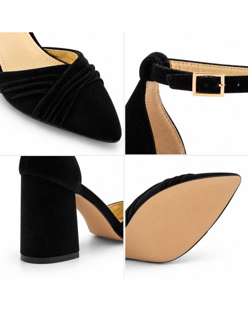 Escarpins en cuir Aranjuezza noirs