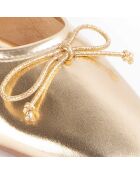 Goldfarbene Ballerinas Marlina