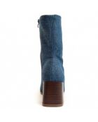 Bottines à talon Buonavitta4 bleues