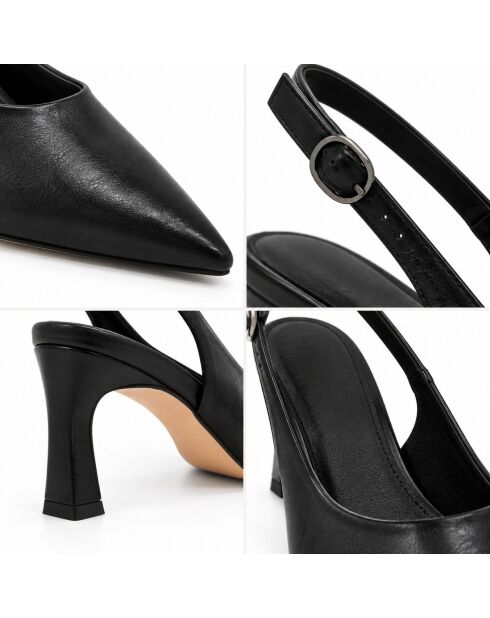 Pumps Santanderza in pelle nera