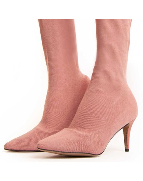 Bottes à talon Bottavita5 roses