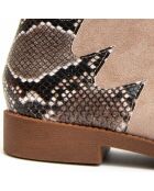 Stivali beige Bottivita8
