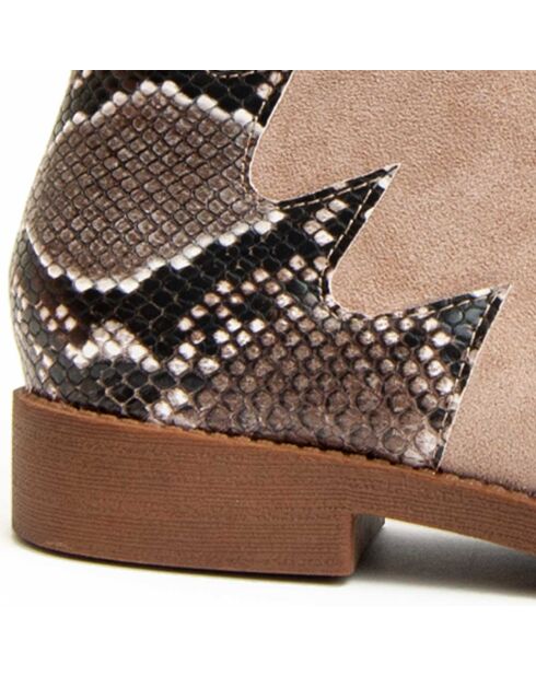 Stivali beige Bottivita8