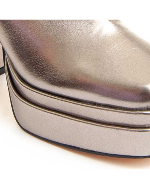 Bottines à talon Botint4 grises