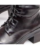 Bottines à talon Rammba marron
