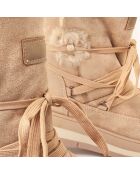 Bottines à plateforme Bottivita56 beiges