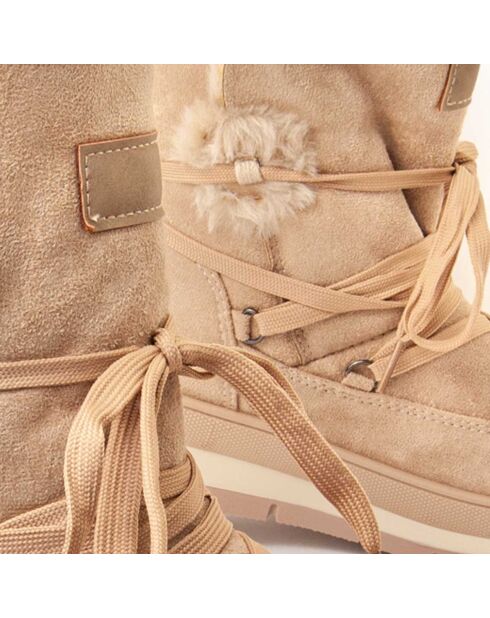 Bottines à plateforme Bottivita56 beiges