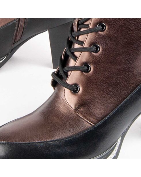 Bottines à talon Vareli3 marron