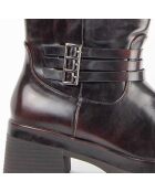 Bottines à talon Motta2 marron