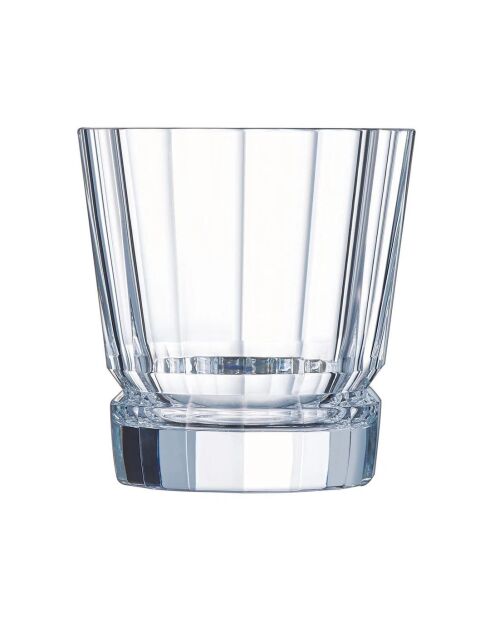 Lot de 4 verres à eau Macassar ultra transparent - 32 cl