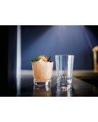 Lot de 4 verres à eau Macassar ultra transparent - 32 cl