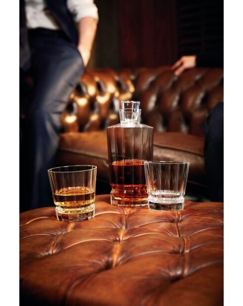 Lot de 4 verres à eau Macassar ultra transparent - 32 cl