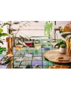 Lot de 6 verres à pied en cristallin Menades transparent - 47 cl