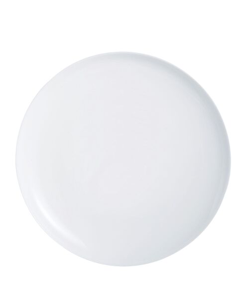Lot de 6 assiettes à pâtes en opale Friend's Time blanc - D.29 cm