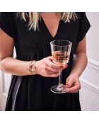 Lot de 4 verres à pied Macassar ultra transparent - 25 cl