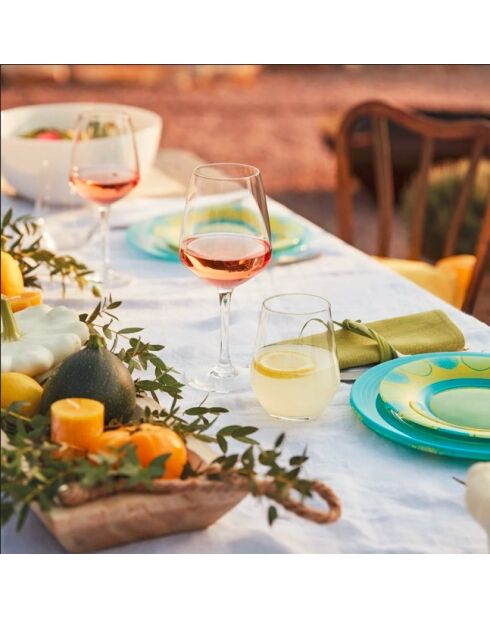 Ensemble de verres Vinetis transparent - 12 pièces