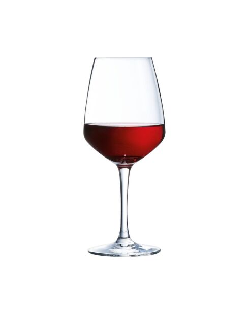 Lot de 6 verres à pied Vinetis ultra transparent - 50 cl