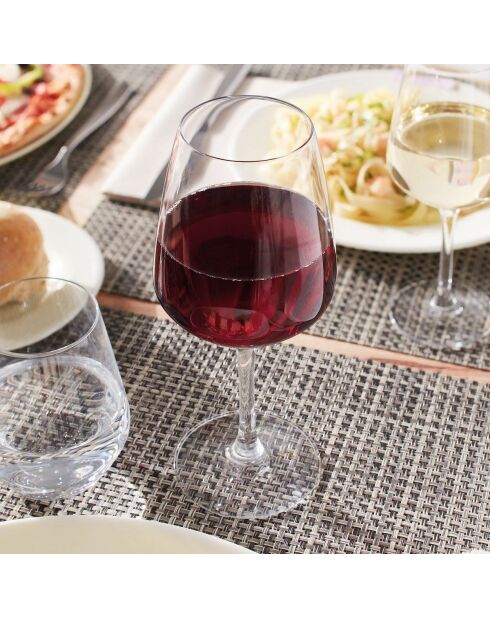 Lot de 6 verres à pied Vinetis ultra transparent - 50 cl