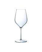 Lot de 6 verres à pied en cristallin Mylla transparent - 47 cl