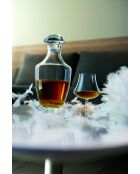 Set mit 6 transparenten Open-Up-Kristallgläsern für Whisky und Rum, 39 cl