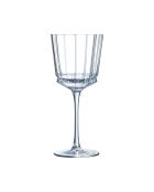 Lot de 4 verres à pied Macassar ultra transparent - 35 cl