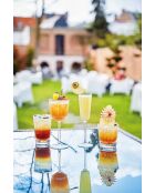 Lot de 4 verres à pied Macassar ultra transparent - 35 cl