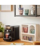 Lot de 6 tasses en verre Flashy doré - 24 cl