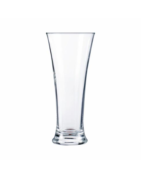 Lot de 6 verres à bière World Beer transparent - 32 cl