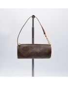 Pochette Papillon monogramme brun - 16 x 7 cm