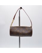 Pochette Papillon monogramme brun - 16 x 7 cm