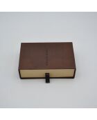 Porte-clés doré - 12 x 3,5 cm