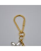 Porte-clés doré - 18,5 x 3 cm