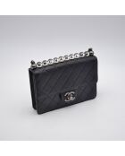 Sac de voyage My Precious Pearls Mini Flap Noir - 20 x 13 x 3 cm