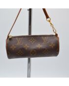 Pochette Papillon Monogram Vintage monogramme brun - 16 x 7 cm