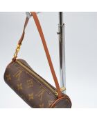 Pochette Papillon Monogram Vintage monogramme brun - 16 x 7 cm