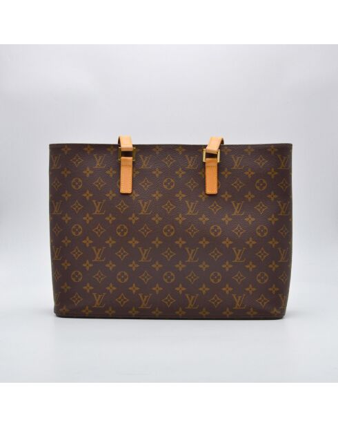 Cabas Luco marron monogramme - 41 x 30,5 x 10 cm