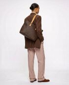 Cabas Luco marron monogramme - 41 x 30,5 x 10 cm