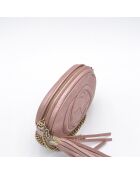 Sac bandoulière Soho Disco Mini rose irisé - 16,5 x 13 x 5 cm 
Chaîne · 110 cm