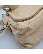 Sac à main Paraty Vanille Cuir Grainé beige clair - 36 x 25 x 8 cm