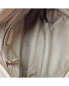 Sac à main Paraty Vanille Cuir Grainé beige clair - 36 x 25 x 8 cm