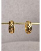 Boucles d'oreilles Vintage Créoles