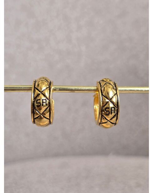 Boucles d'oreilles Vintage Créoles