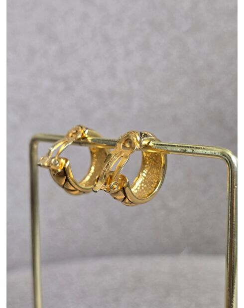 Boucles d'oreilles Vintage Créoles