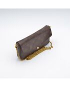 Sac bandoulière Pochette Félicie toile Monogram brun beige - 21 x 12 x 3 cm