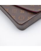 Sac bandoulière Pochette Félicie toile Monogram brun beige - 21 x 12 x 3 cm