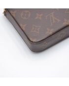 Sac bandoulière Pochette Félicie toile Monogram brun beige - 21 x 12 x 3 cm