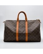 Sac de voyage Keepall 45 Monogram monogramme brun - RARR-0548 - 45 x 27 x 20 cm