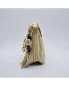 Sac à main Snaffle Bit Medium Blanc Cassé - 31 x 23 x 10 cm
